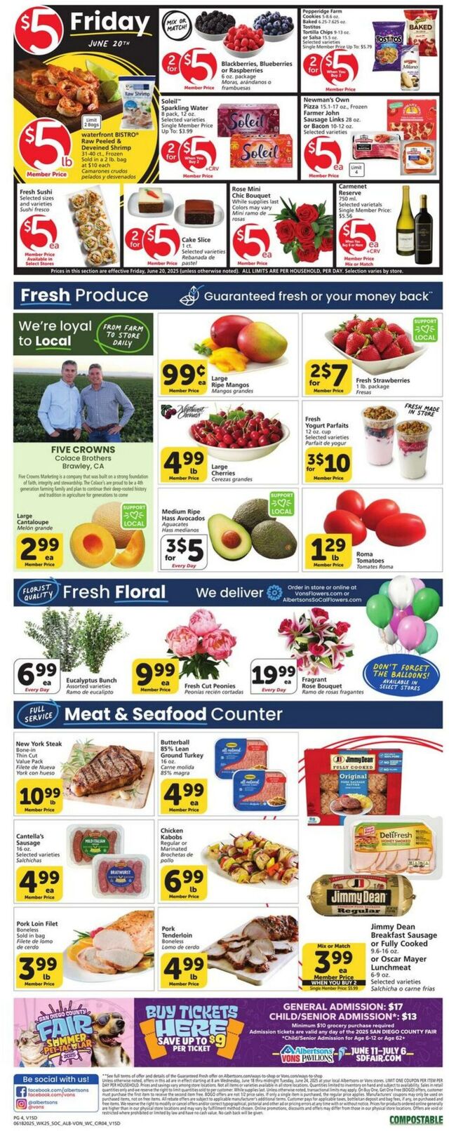Catalogue Vons from 06/18/2025