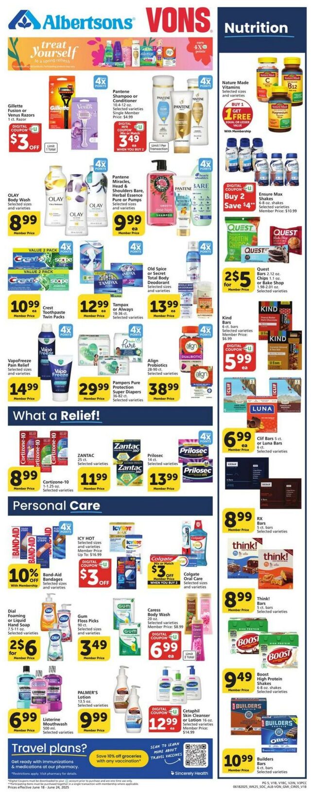 Catalogue Vons from 06/18/2025