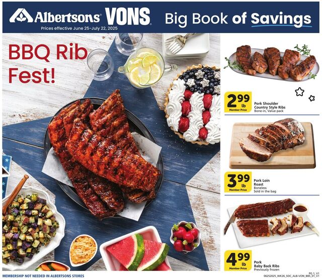 Catalogue Vons from 06/25/2025