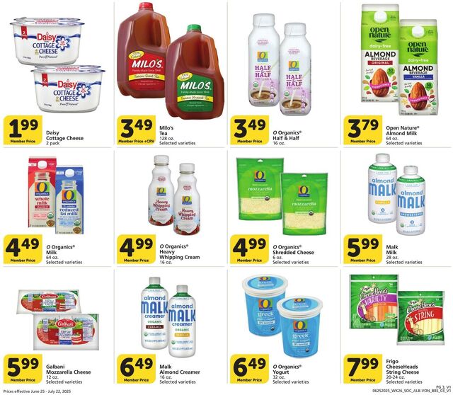 Catalogue Vons from 06/25/2025