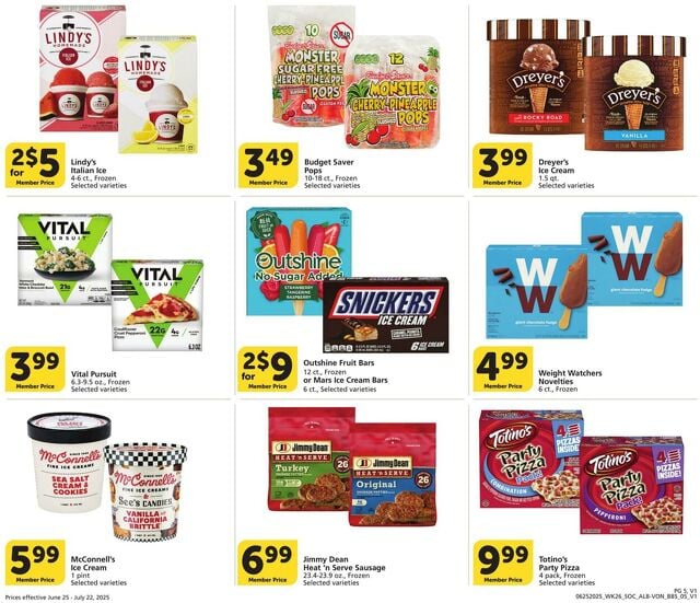Catalogue Vons from 06/25/2025