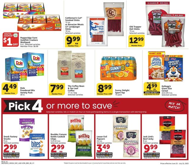 Catalogue Vons from 06/25/2025