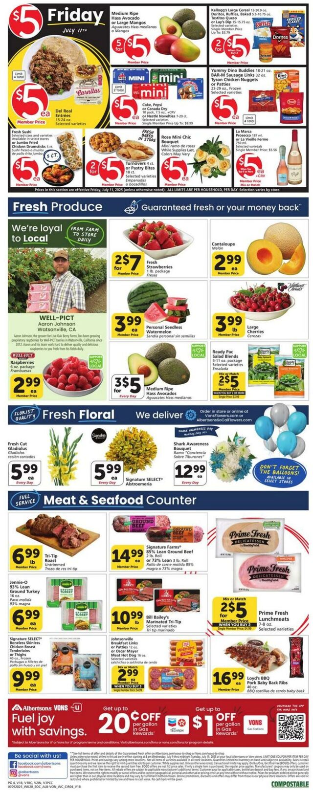 Catalogue Vons from 07/09/2025