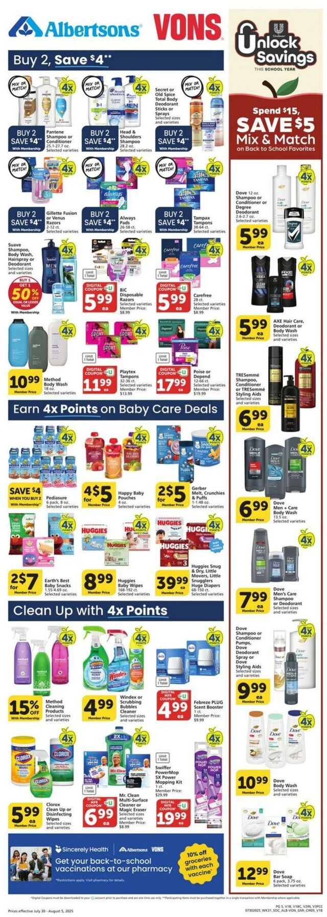Catalogue Vons from 07/30/2025