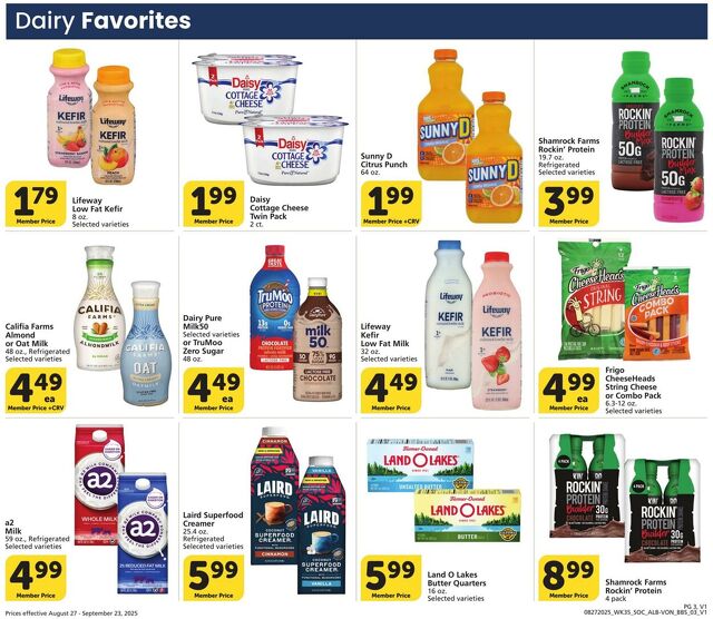 Catalogue Vons from 08/27/2025