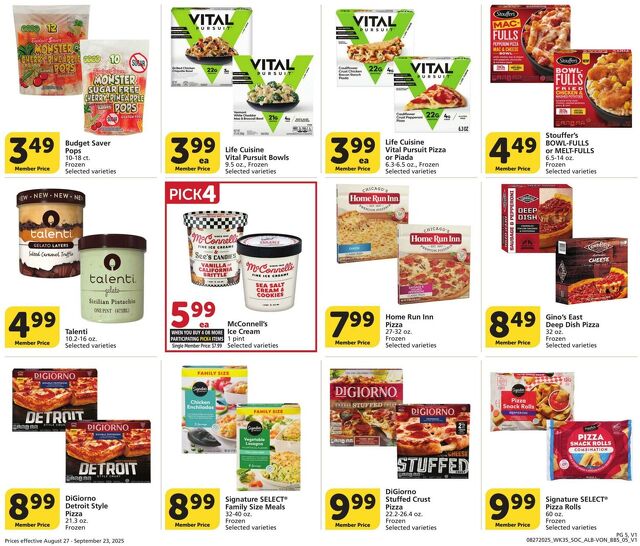 Catalogue Vons from 08/27/2025