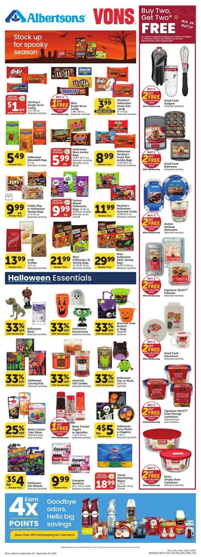 Catalogue Vons from 09/24/2025