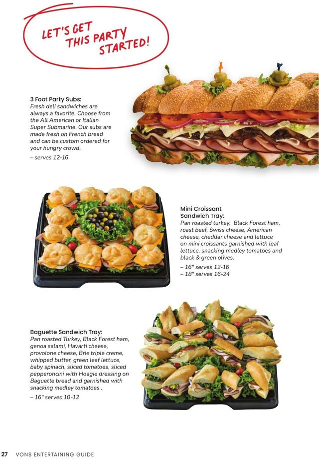 Catalogue Vons from 10/01/2025