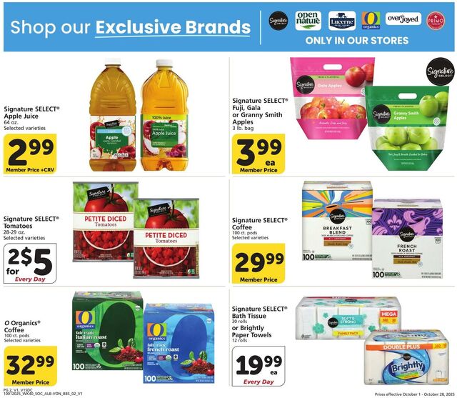 Catalogue Vons from 10/01/2025