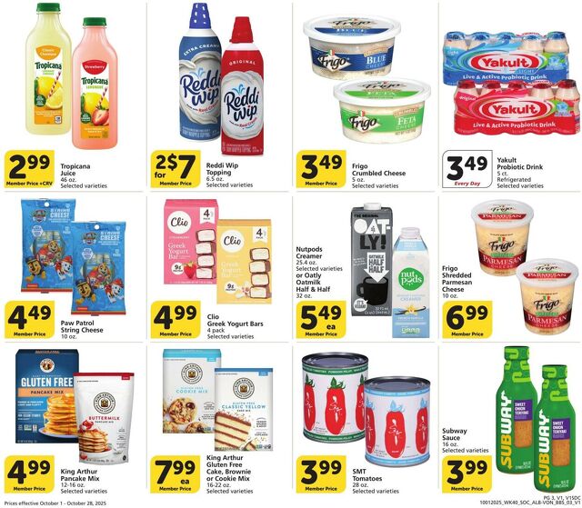Catalogue Vons from 10/01/2025