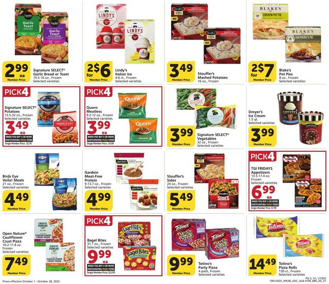 Catalogue Vons from 10/01/2025