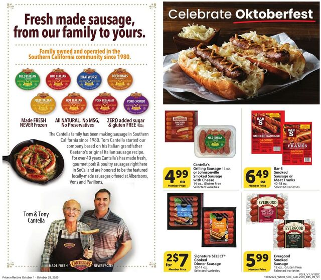 Catalogue Vons from 10/01/2025