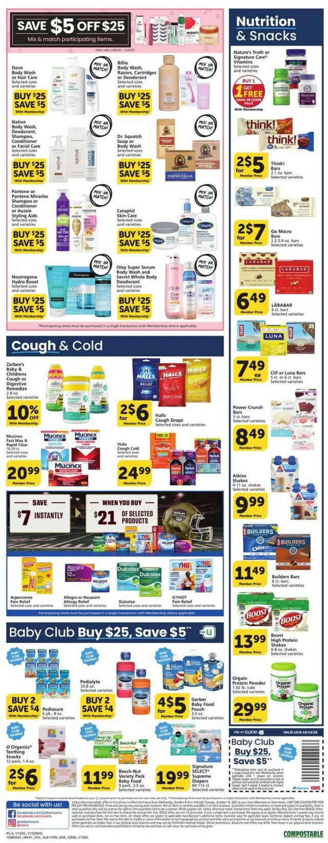 Catalogue Vons from 10/08/2025
