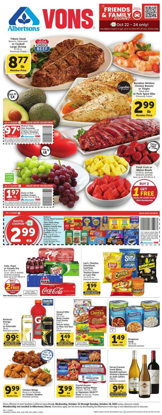 Catalogue Vons from 10/22/2025