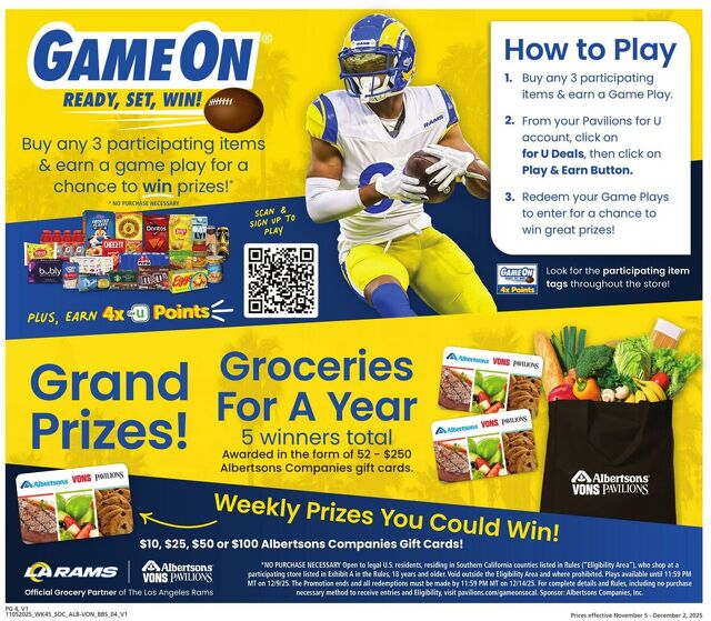 Catalogue Vons from 11/05/2025