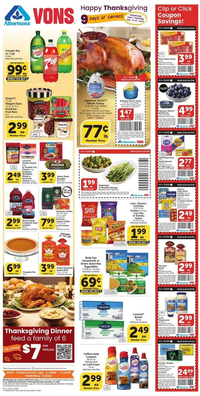 Catalogue Vons from 11/19/2025