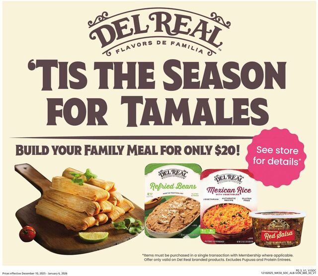 Catalogue Vons from 12/10/2025