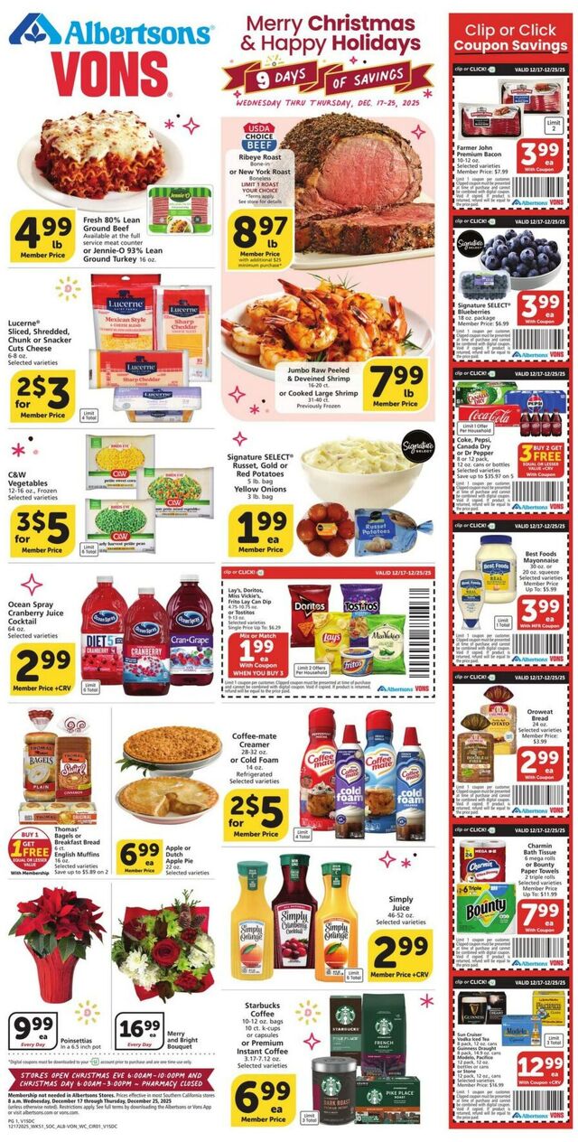 Catalogue Vons from 12/17/2025