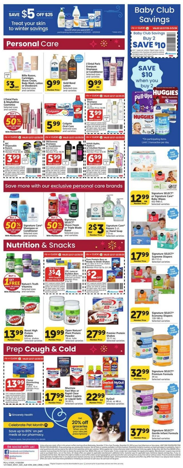 Catalogue Vons from 12/17/2025