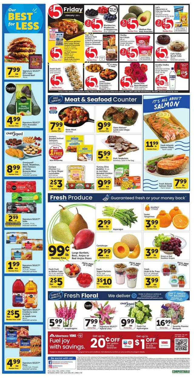 Catalogue Vons from 02/18/2026
