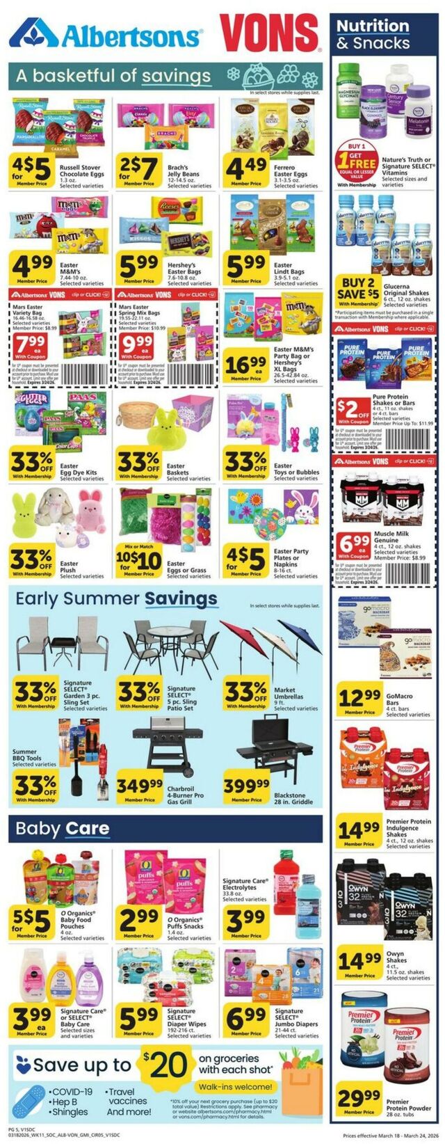Catalogue Vons from 03/18/2026