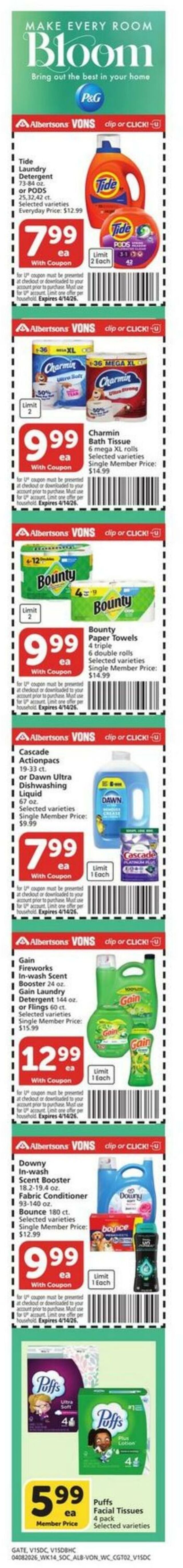 Catalogue Vons from 04/08/2026