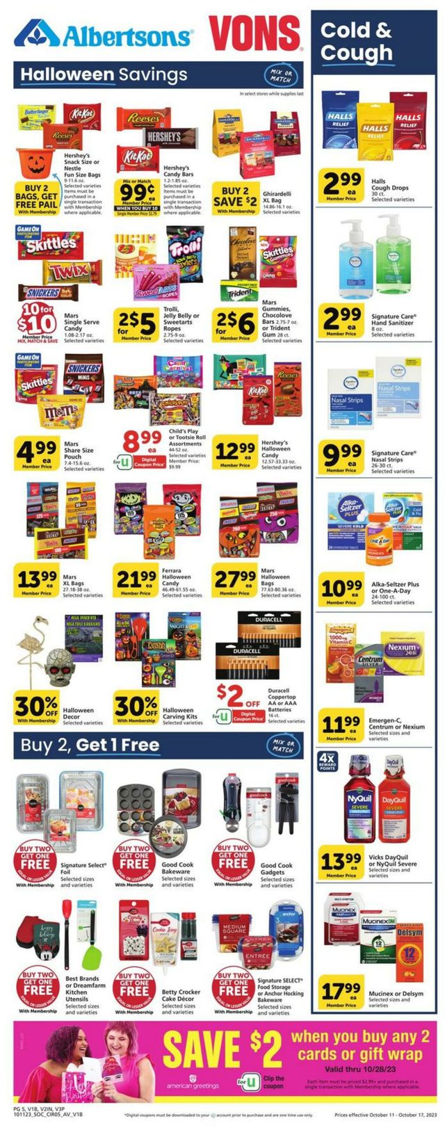 Catalogue Vons from 10/11/2023