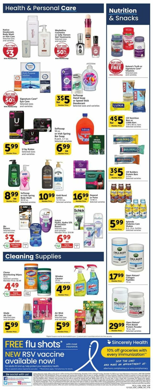 Catalogue Vons from 12/13/2023