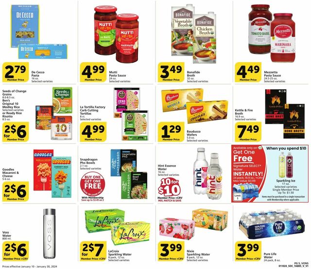 Catalogue Vons from 01/10/2024