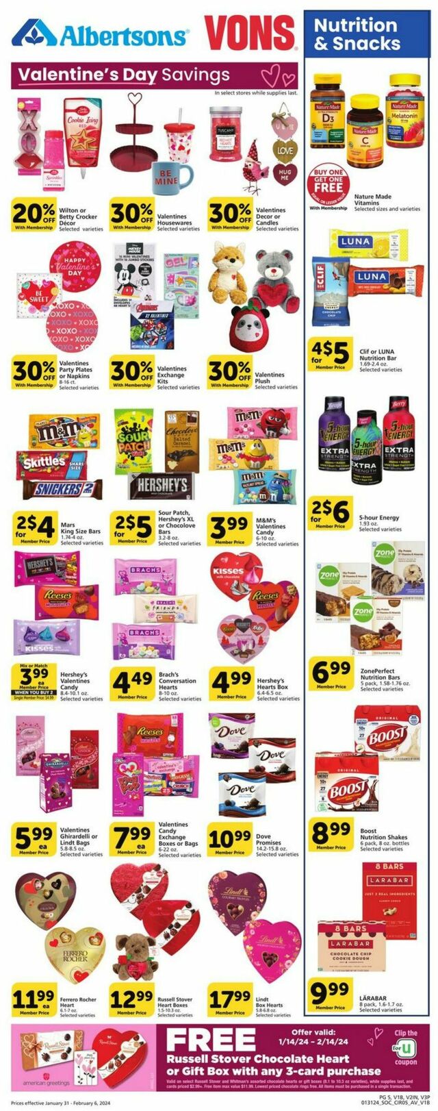 Catalogue Vons from 01/31/2024