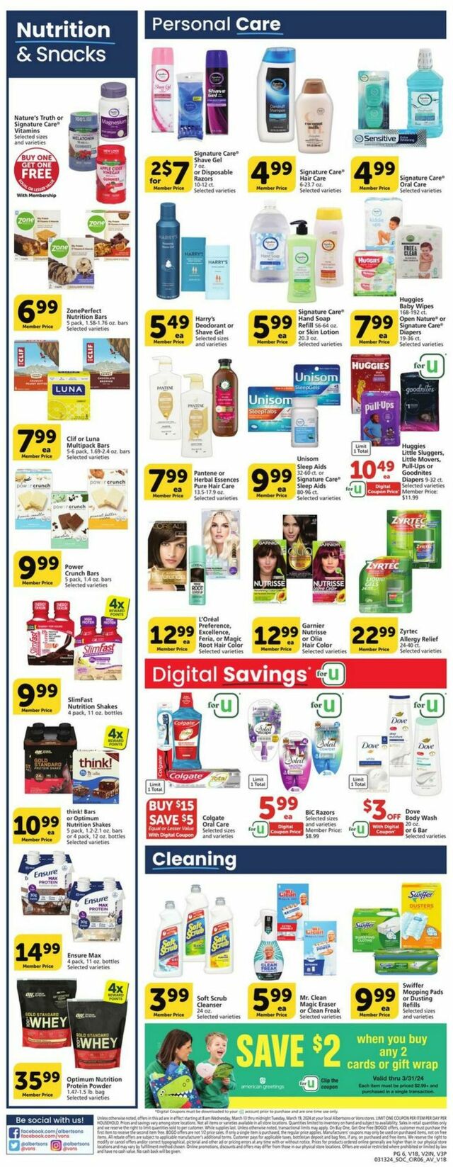 Catalogue Vons from 03/13/2024