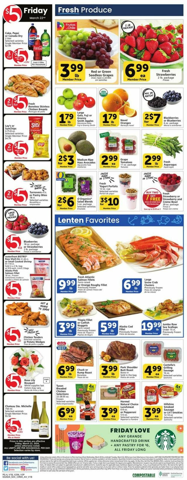 Catalogue Vons from 03/20/2024