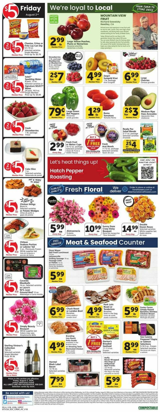 Catalogue Vons from 07/31/2024