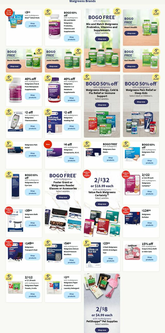 Catalogue Walgreens from 10/14/2024