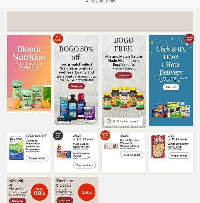 Catalogue Walgreens from 11/11/2024