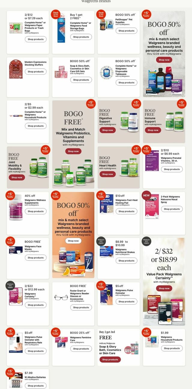 Catalogue Walgreens from 11/11/2024