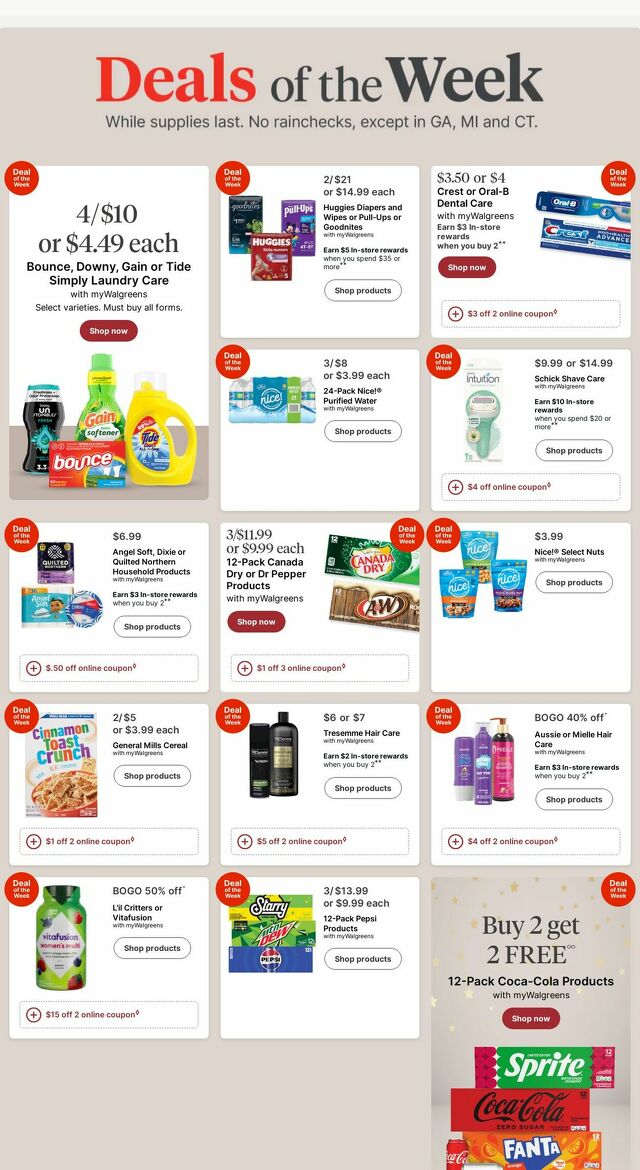 Catalogue Walgreens from 11/18/2024