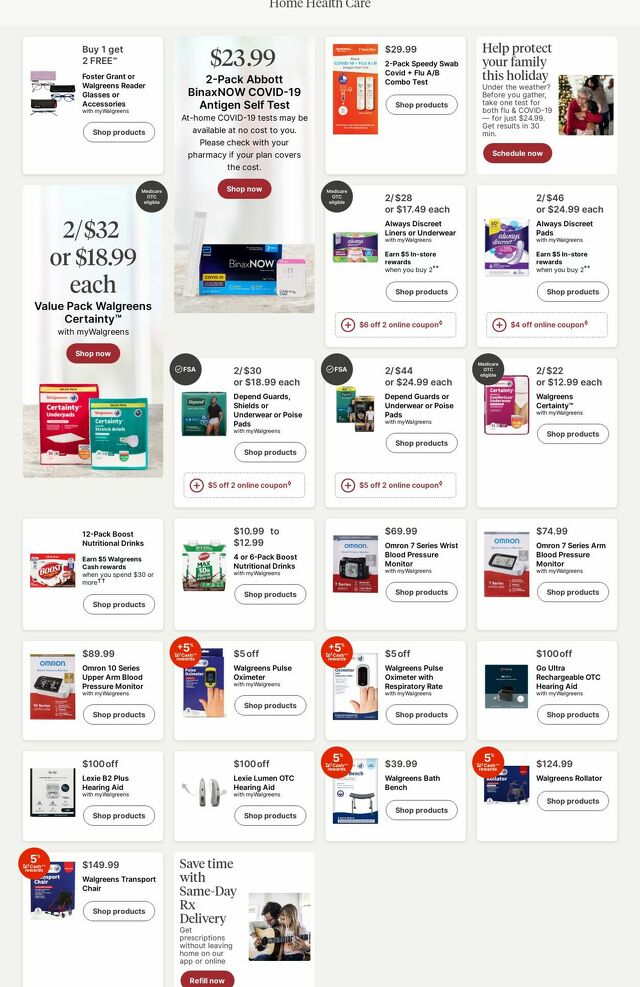 Catalogue Walgreens from 12/16/2024