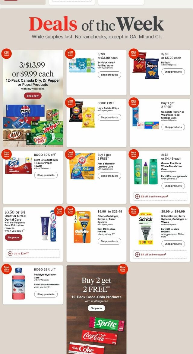 Catalogue Walgreens from 12/23/2024