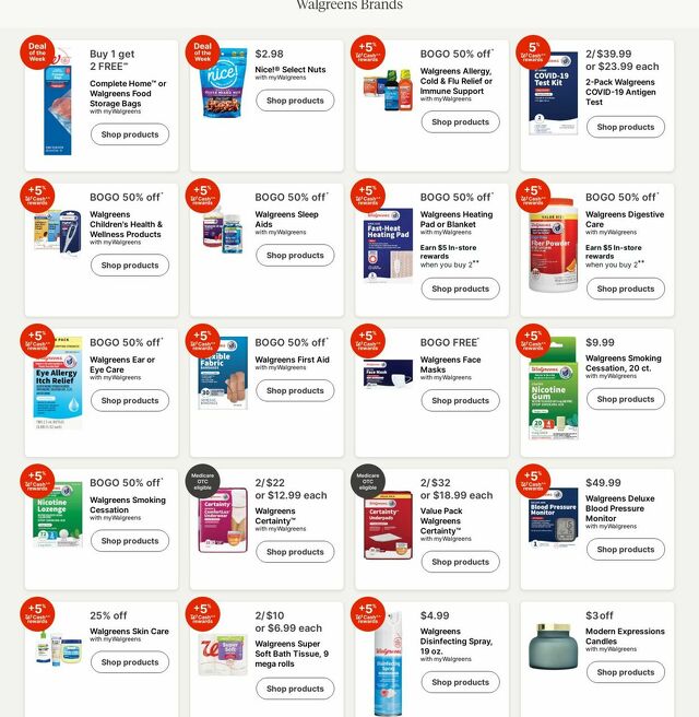 Catalogue Walgreens from 01/06/2025