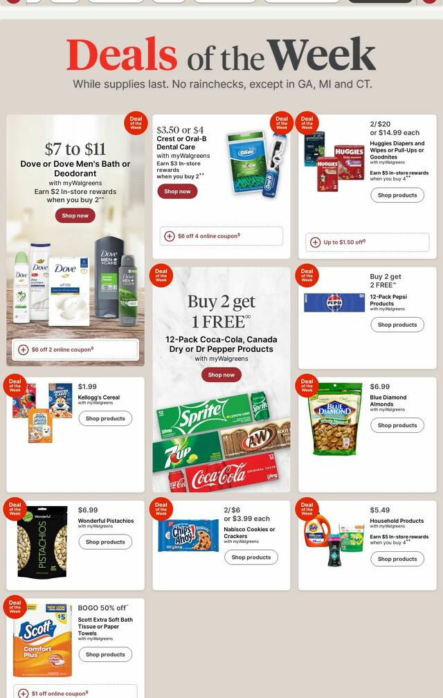 Catalogue Walgreens from 01/13/2025