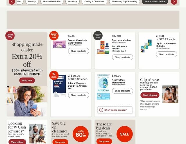 Catalogue Walgreens from 01/13/2025