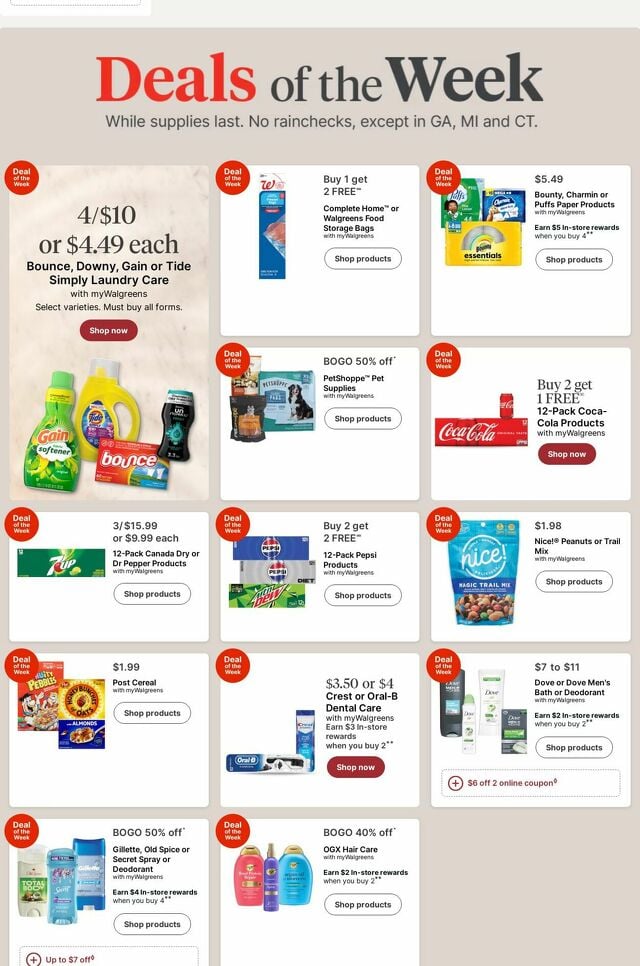 Catalogue Walgreens from 01/20/2025