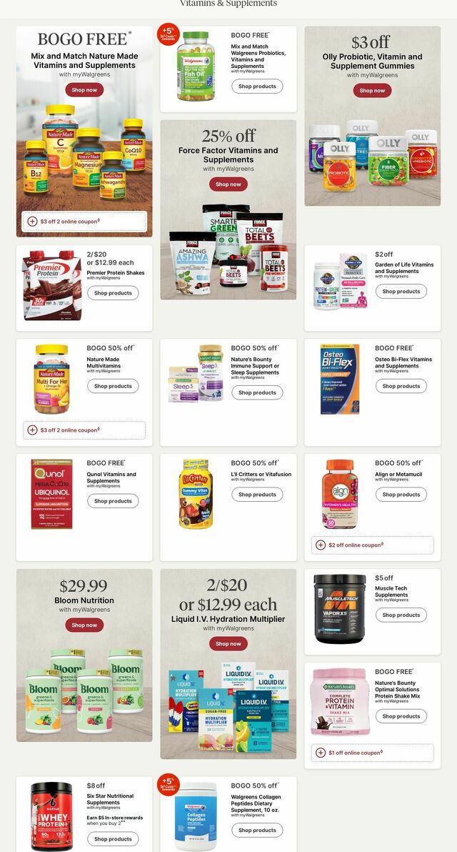 Catalogue Walgreens from 01/27/2025