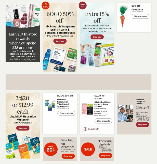 Catalogue Walgreens from 03/03/2025