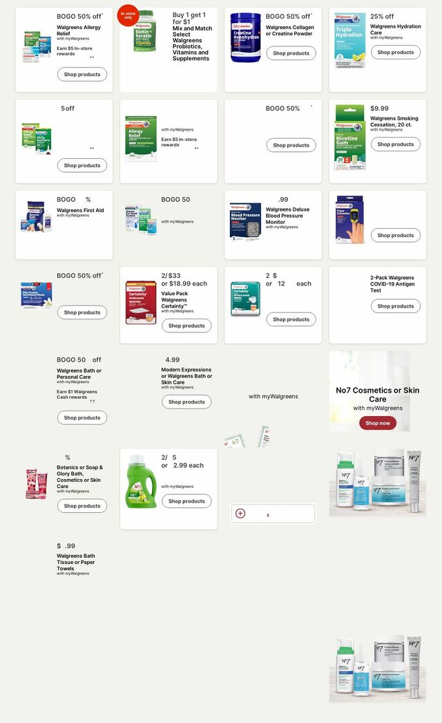 Catalogue Walgreens from 05/05/2025