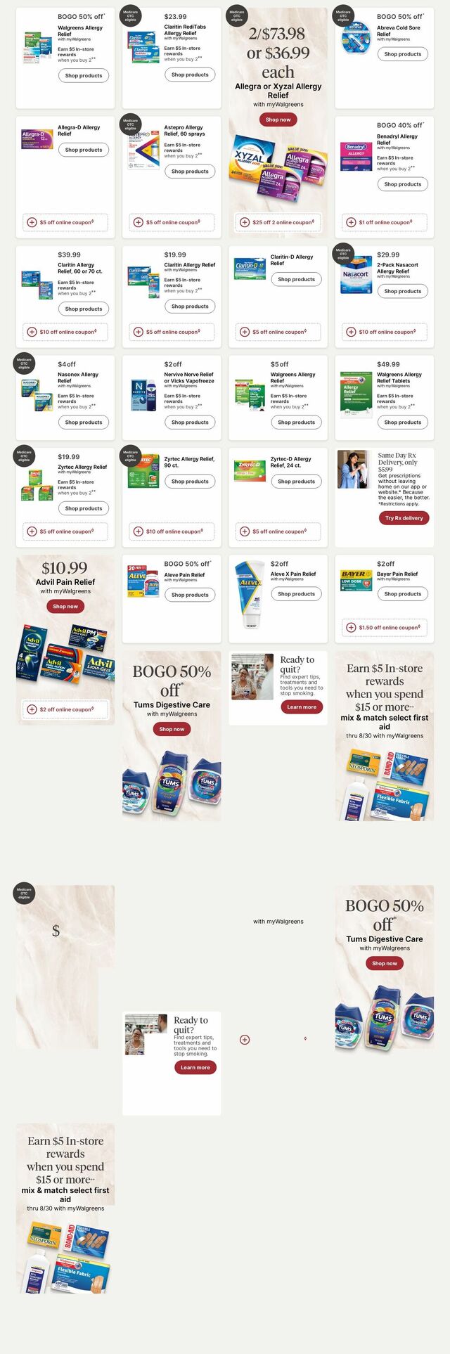 Catalogue Walgreens from 05/05/2025