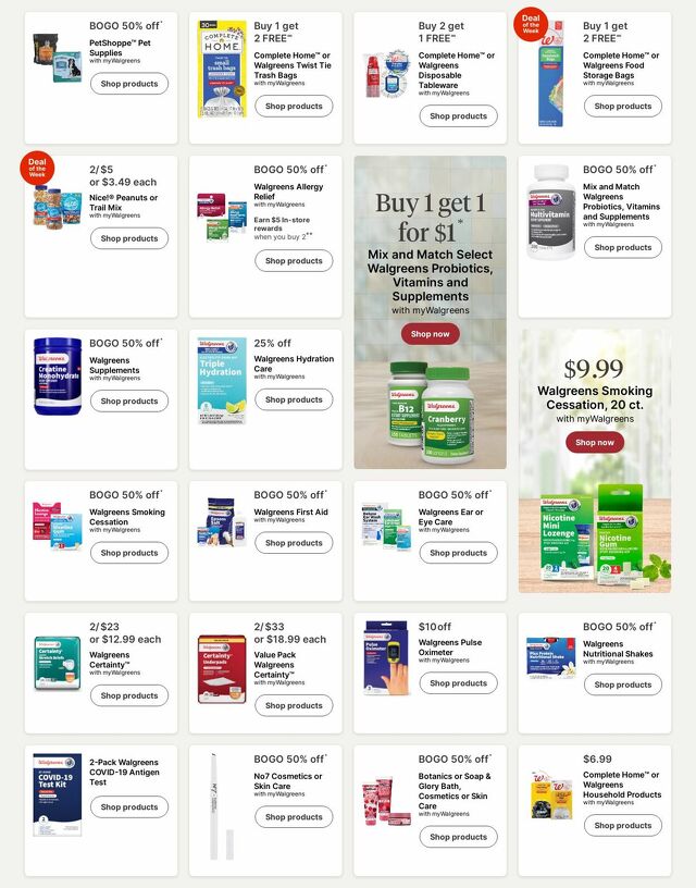 Catalogue Walgreens from 05/12/2025