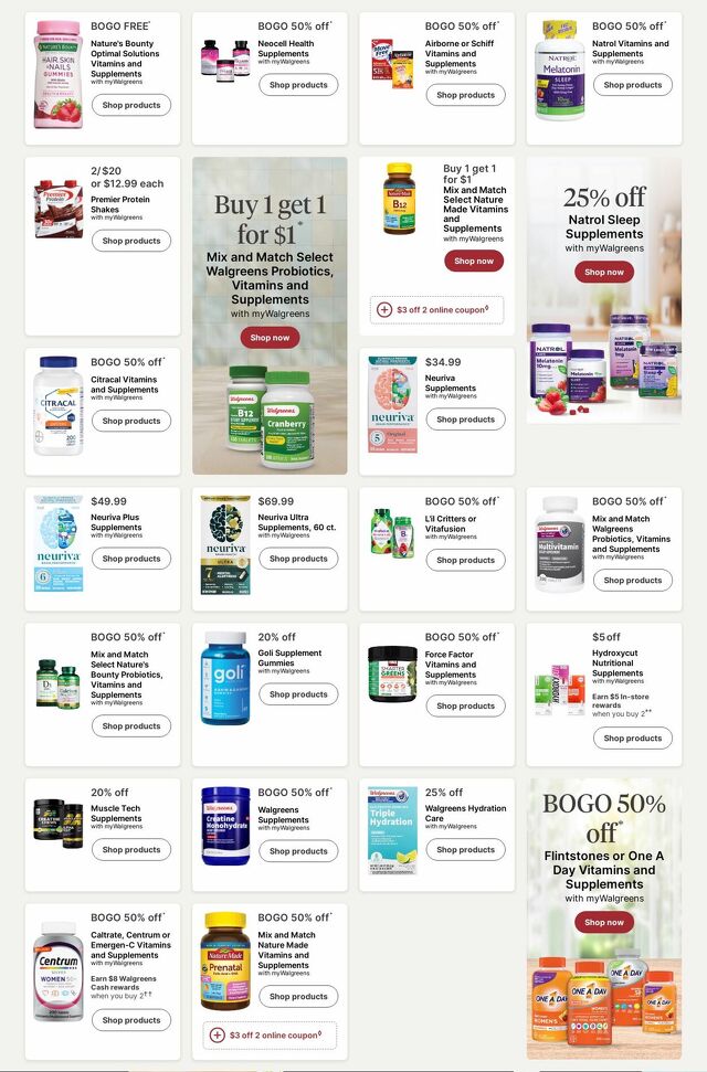 Catalogue Walgreens from 05/12/2025