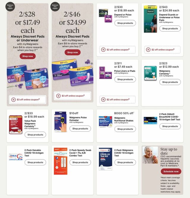 Catalogue Walgreens from 05/12/2025